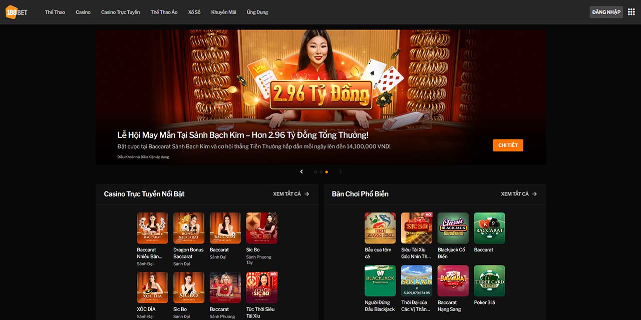 Nhà cái 188BET